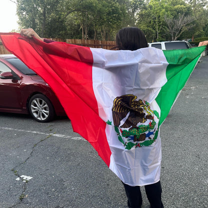 Hispanic Flag for Indoor or Outdoor Display