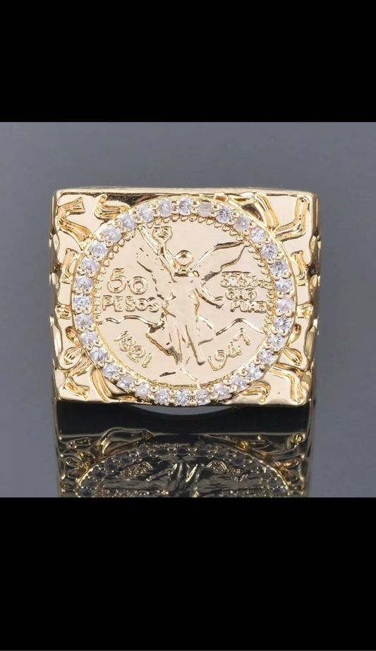 Centenario Ring - 14k Gold Plated