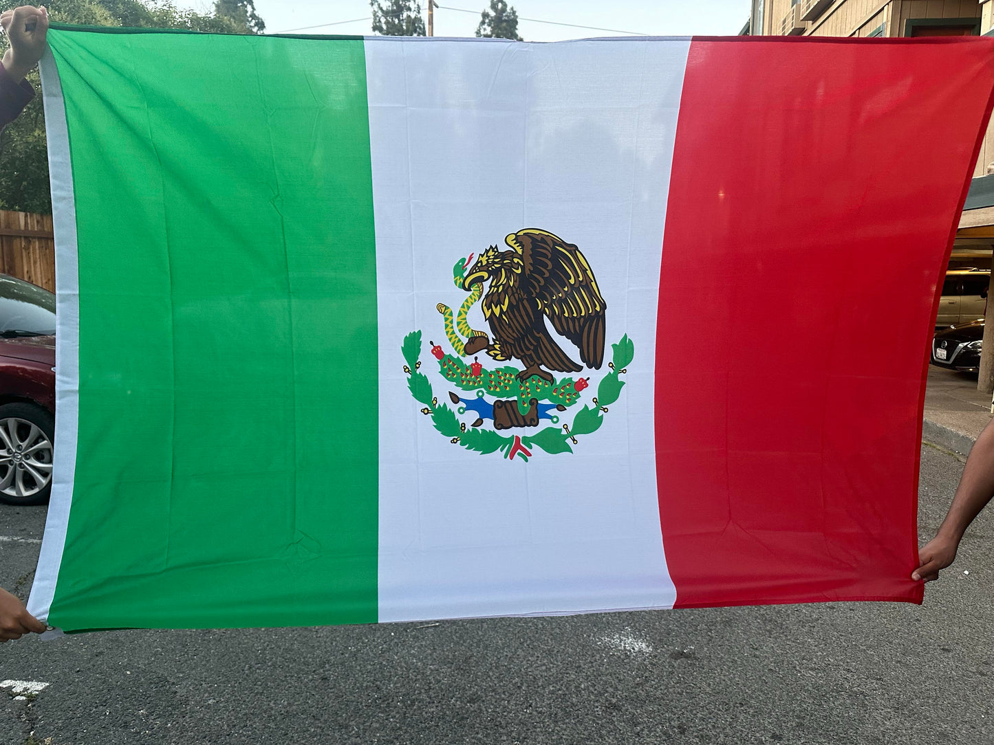 Hispanic Flag for Indoor or Outdoor Display