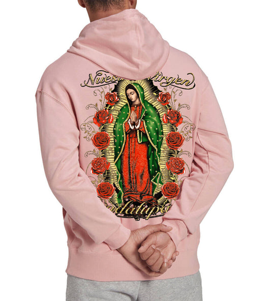 Virgencita with Roses Hoodie! - Unisex